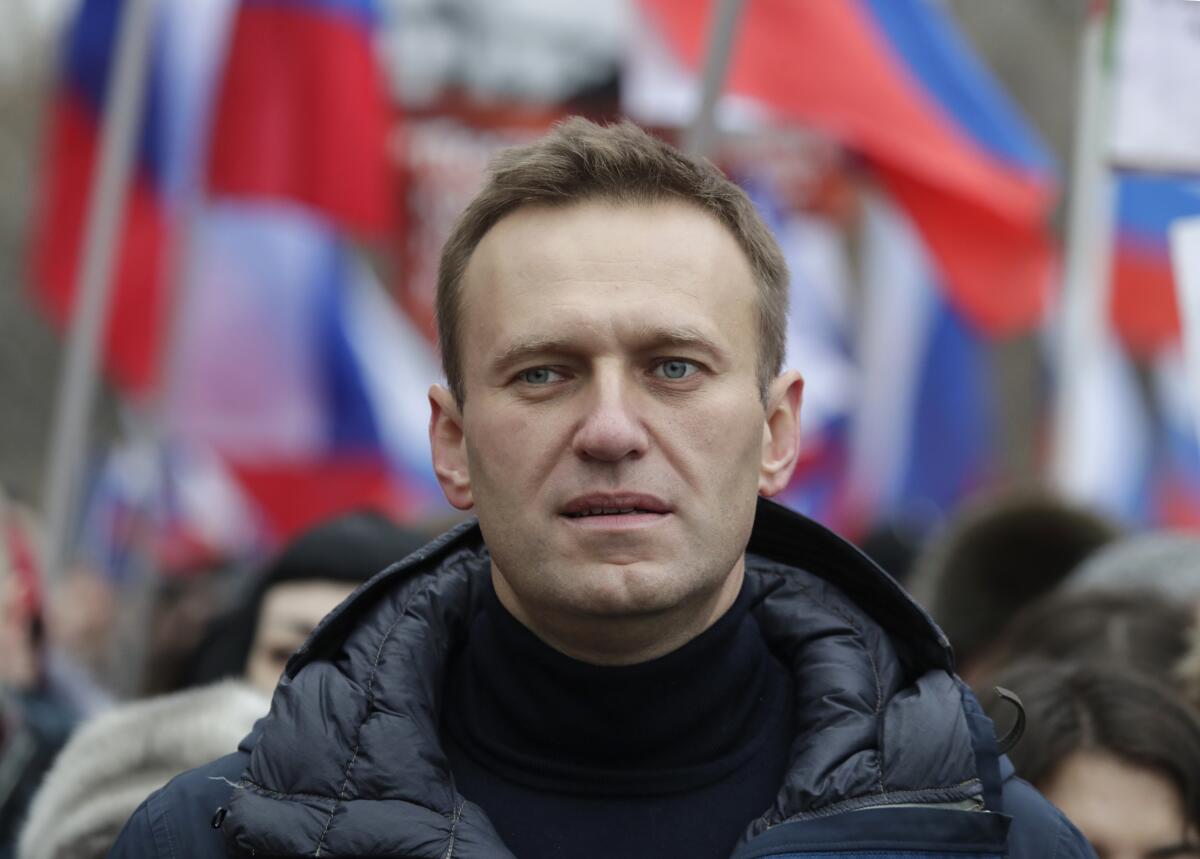 El activista opositor ruso Alexei Navalny 