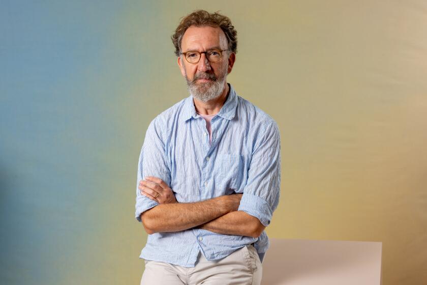Toronto, Ont - September 10: Director John Carney from the film Flora and Son photographed in the Los Angeles Times photo studio at RBC House, during the Toronto International Film Festival, in Toronto, Ont, Canada, Sunday, Sept. 10, 2023. (Jay L. Clendenin / Los Angeles Times)