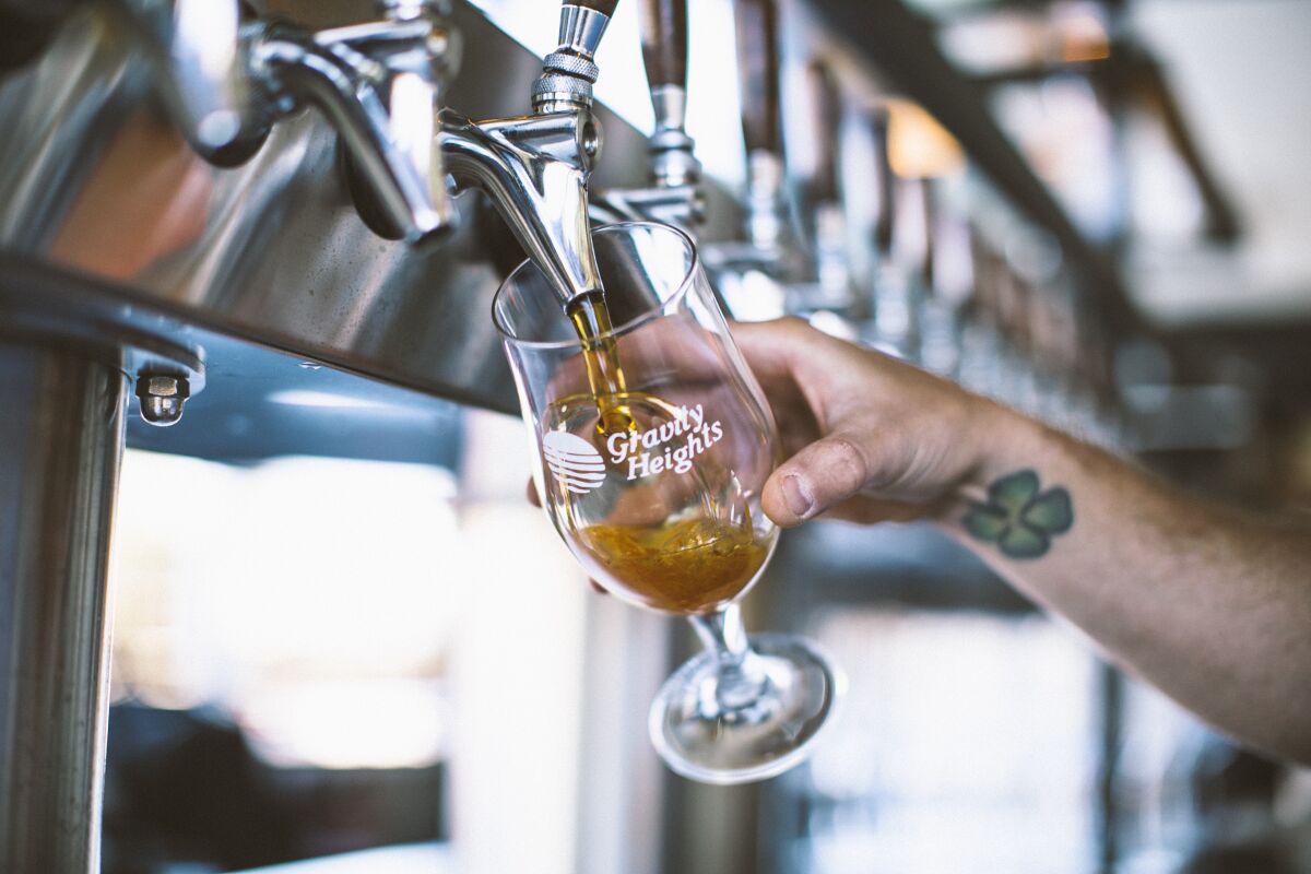 Gold Chain is a limited edition brew from Gravity Heights.