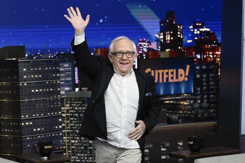 Actor and comedian Leslie Jordan appears on FOX News Channel's late-night talk show "Gutfeld!" at the FOX News studios on Thursday, July 28, 2022, in New York. (Photo by Evan Agostini/Invision/AP)