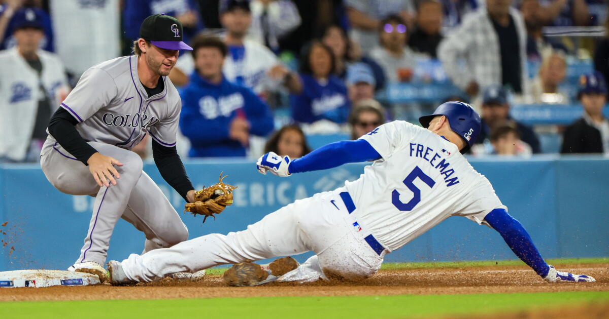 Yoshinobu Yamamoto escapes trouble in Dodgers' win over Rockies