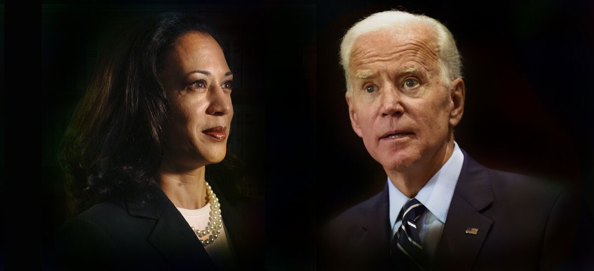 Joe Biden announced Tuesday that he has chosen California Sen. Kamala Harris as his running mate.
