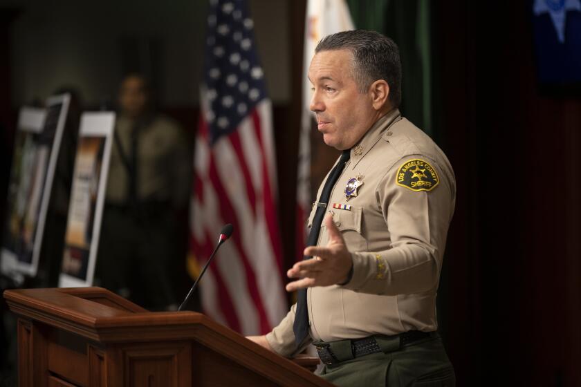 Los Angeles Times SOME VOTERS who cast ballots for L.A. County Sheriff Alex Villanueva are now experiencing buyer’s remorse.