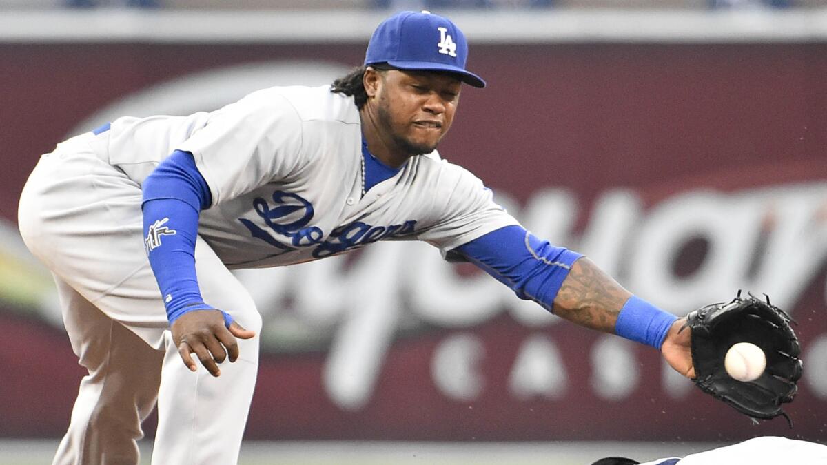 The Dodgers aren't sure when shortstop Hanley Ramirez will be healthy enough to return to the lineup.