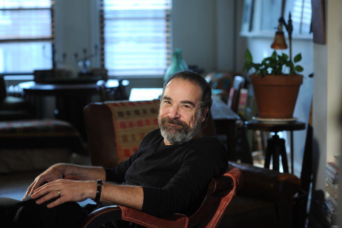 Actor and singer Mandy Patinkin, who currently stars in Homeland, is seen in his home in Manhattan, NY