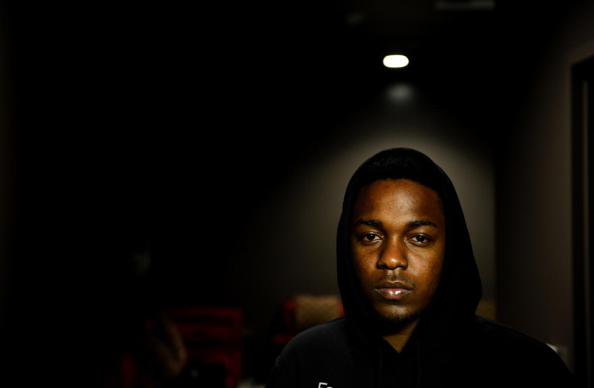 Kendrick Lamar, shown at the Nokia Club in downtown Los Angeles in 2012, won the Pulitzer Prize for music for his album "Damn."