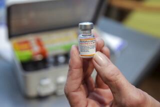Arcadia, CA - January 08: A vial of Pfizer-BioNtech Covid-19 vaccine specifically for children at Children's Hospital Arcadia Speciality Care Center on Saturday, Jan. 8, 2022 in Arcadia, CA. (Irfan Khan / Los Angeles Times)