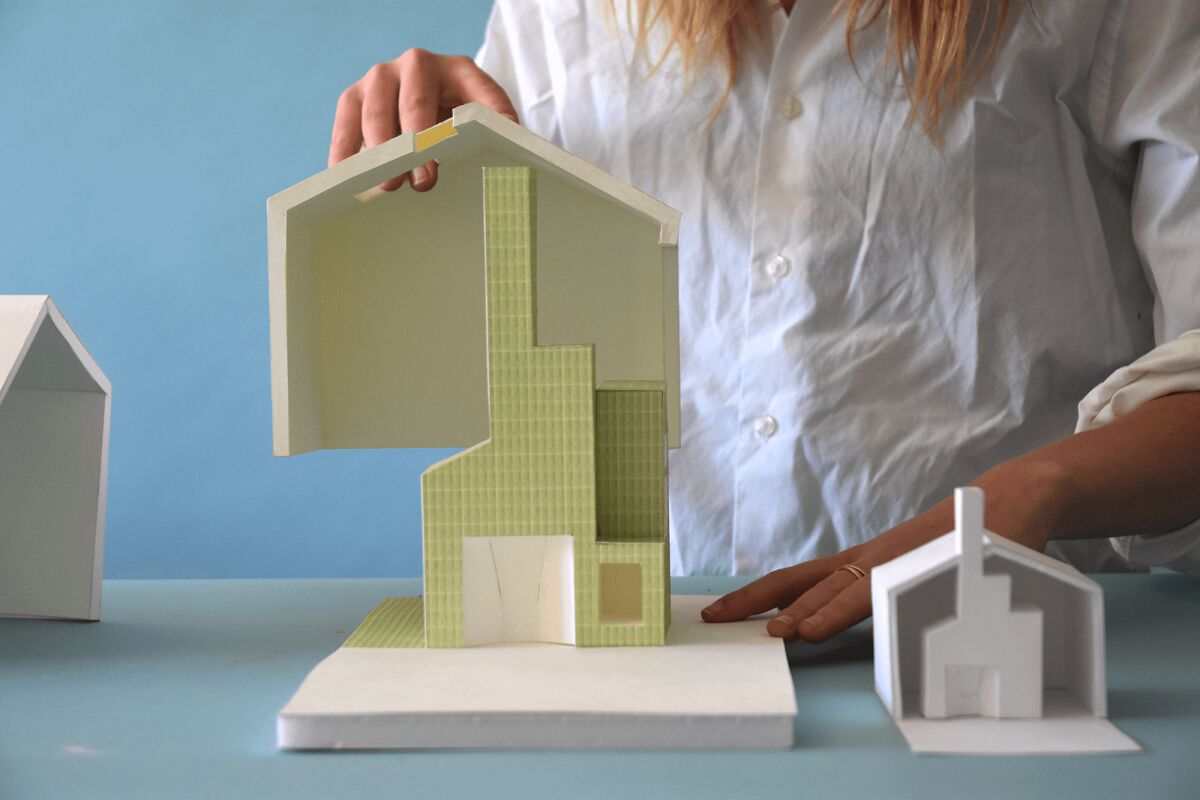 A guest house concept by the architecture firm Weiszblüth & Brown.