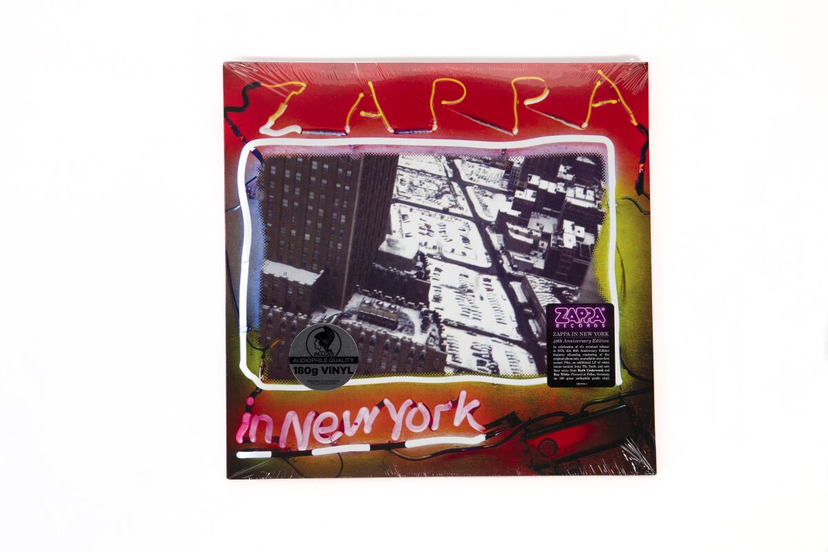Recorded live in 1976 and released in 1978 as a double-album, "Zappa in New York" has long been regarded as one of the late Frank Zappa's finest concert recordings.