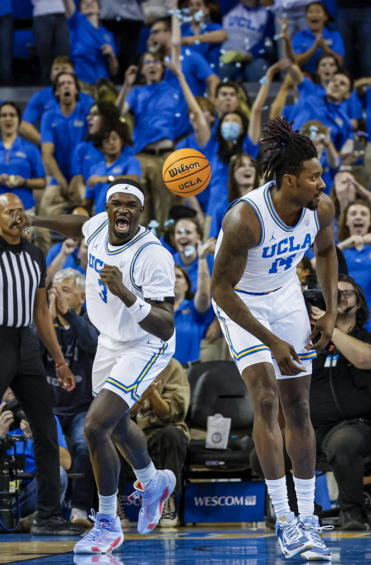 Nwuba Shell Adem Bona has a career night in UCLA win over Saint Francis - Los ...