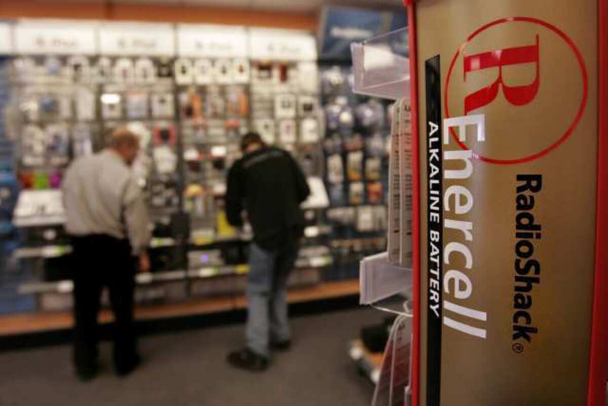 RadioShack reported disappointing earnings for its fourth quarter, with income sliding 79%.