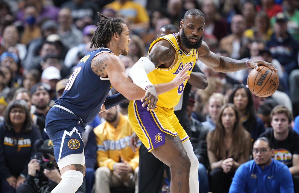 Lakers vs. Nuggets Why it's more than AD vs. Nikola Jokic Los
