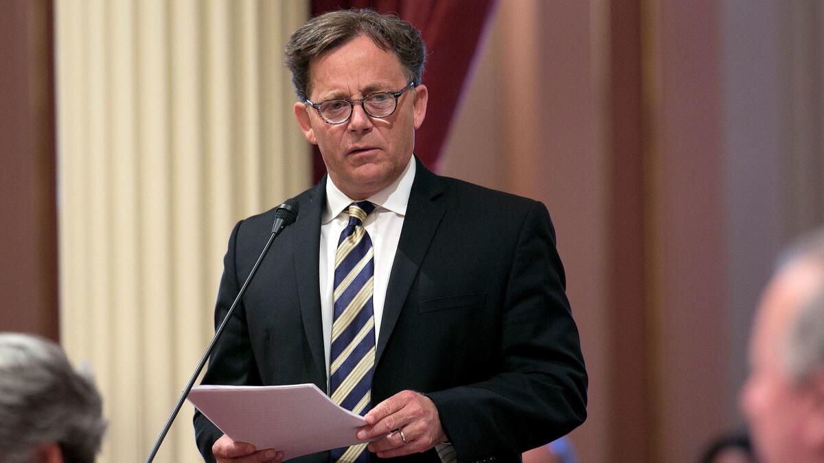 State Sen. Josh Newman (D-Fullerton) is facing a recall campaign over his vote to increase the gas tax.