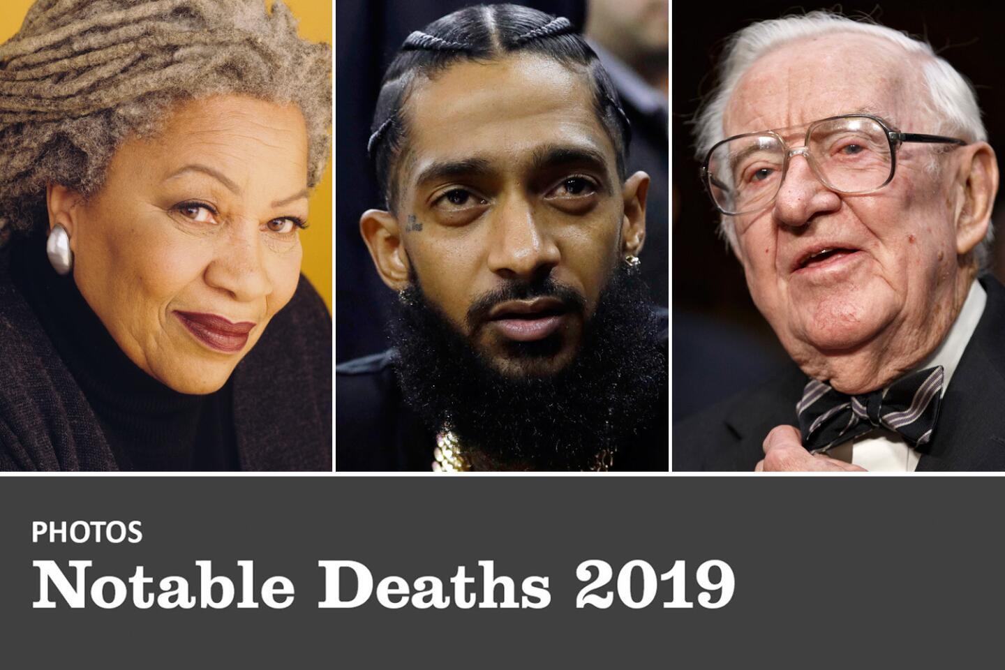 Notable deaths 2019