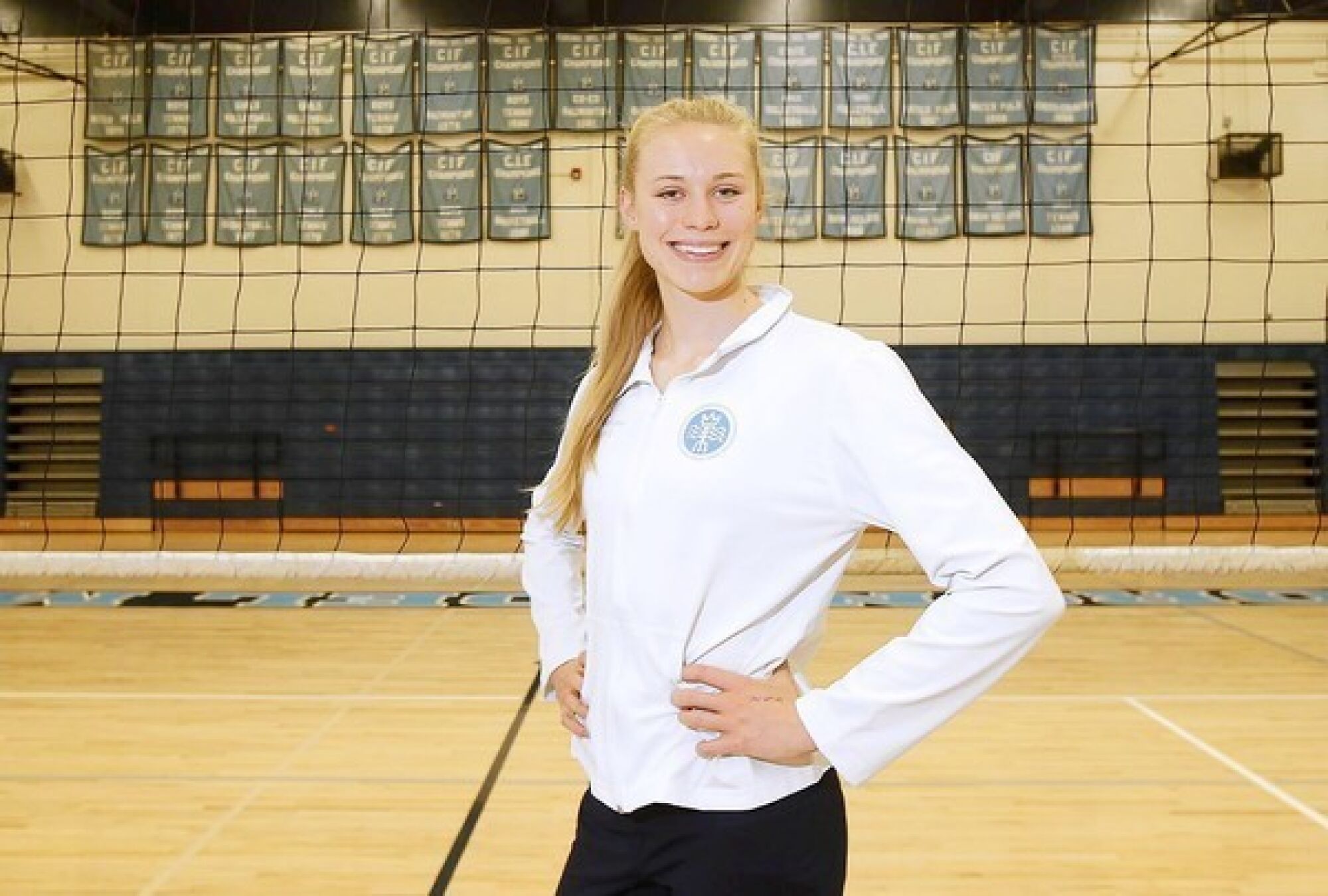 Hayley Hodson was a standout volleyball player at Corona del Mar High School.