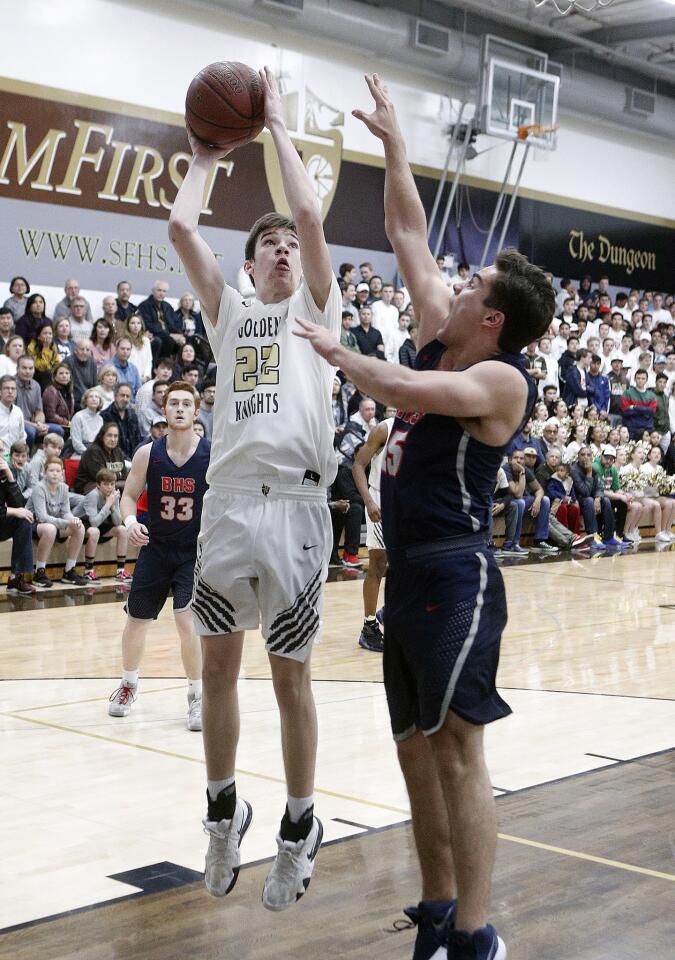 Photo Gallery: St. Francis vs. Beckman in CIF SS Division III-A second round boys basketball