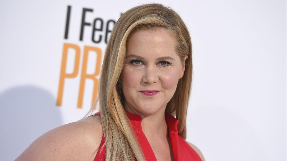 My critics are mad that I'm not prettier, says Amy Schumer