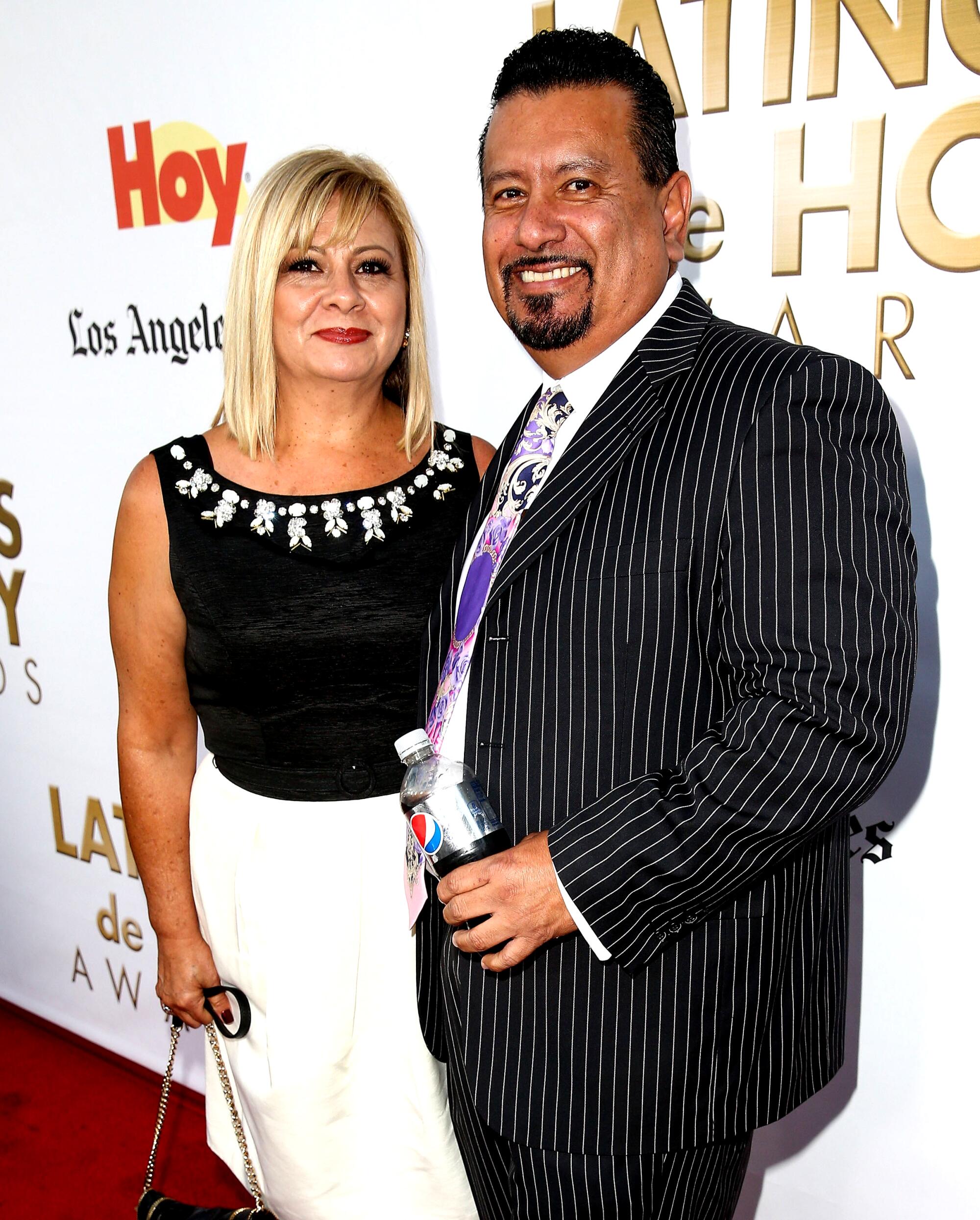 Richard Montañez and his wife.