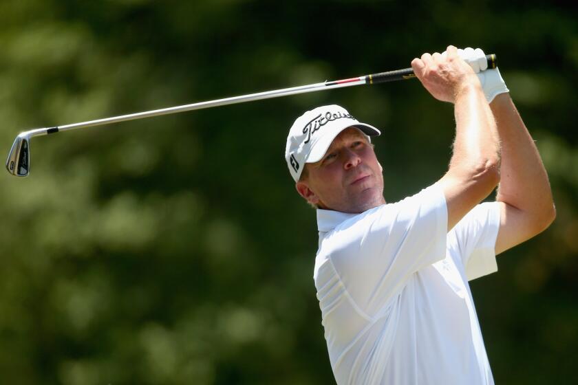 Steve Stricker, 47, has been cutting back on his schedule for the last year or so. Above, Stricker hits a shot during the U.S. Open last month in Pinehurst, N.C.