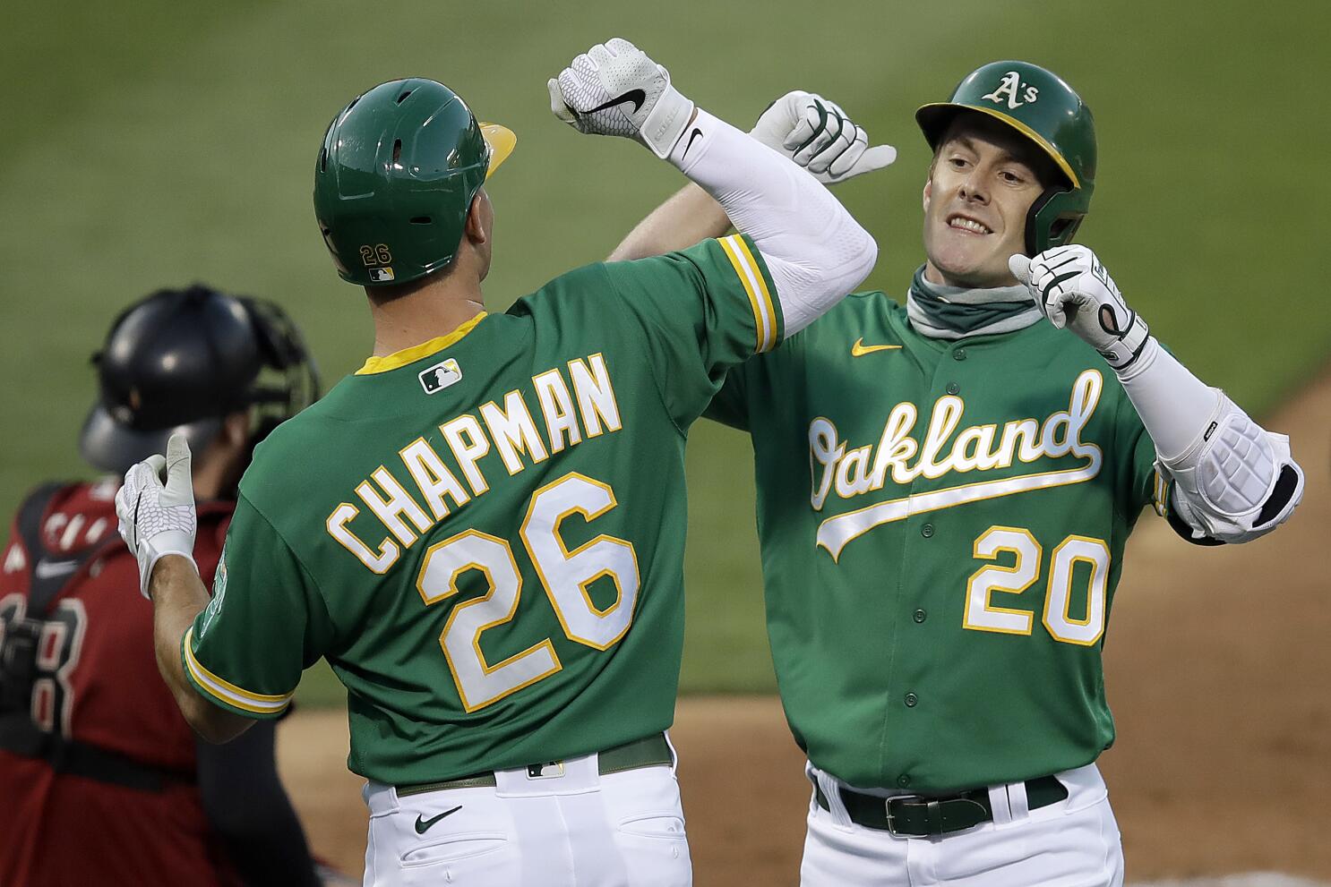 Mark Canha is serving up some Sunday - Oakland Athletics