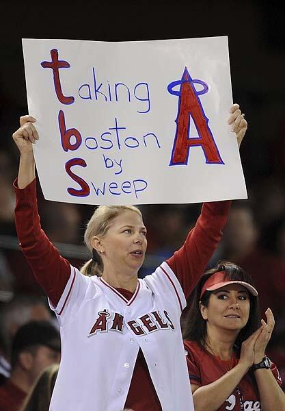 Boston Red Sox v Los Angeles Angels