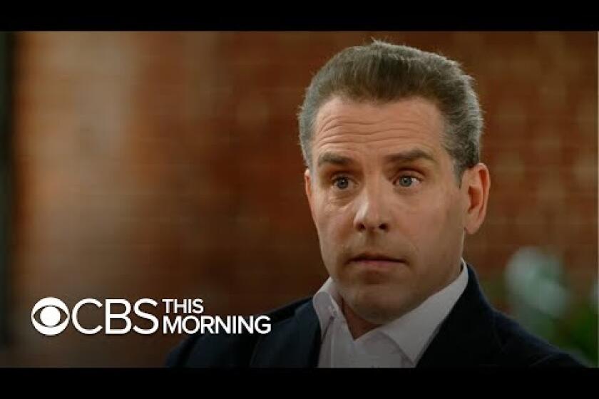 Hunter Biden addresses laptop reports, ongoing federal investigation into his taxes