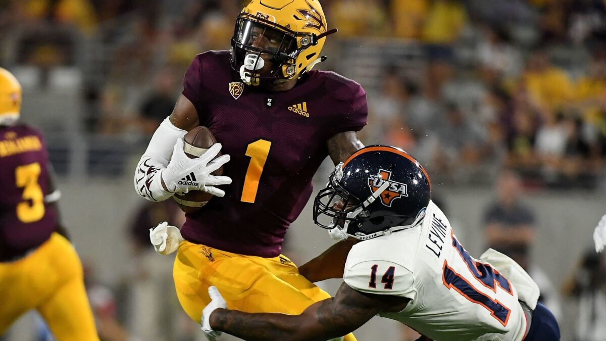 Arizona State junior wide receiver N'Keal Harry has emerged as a potential first-round draft pick in the 2019 NFL Draft.