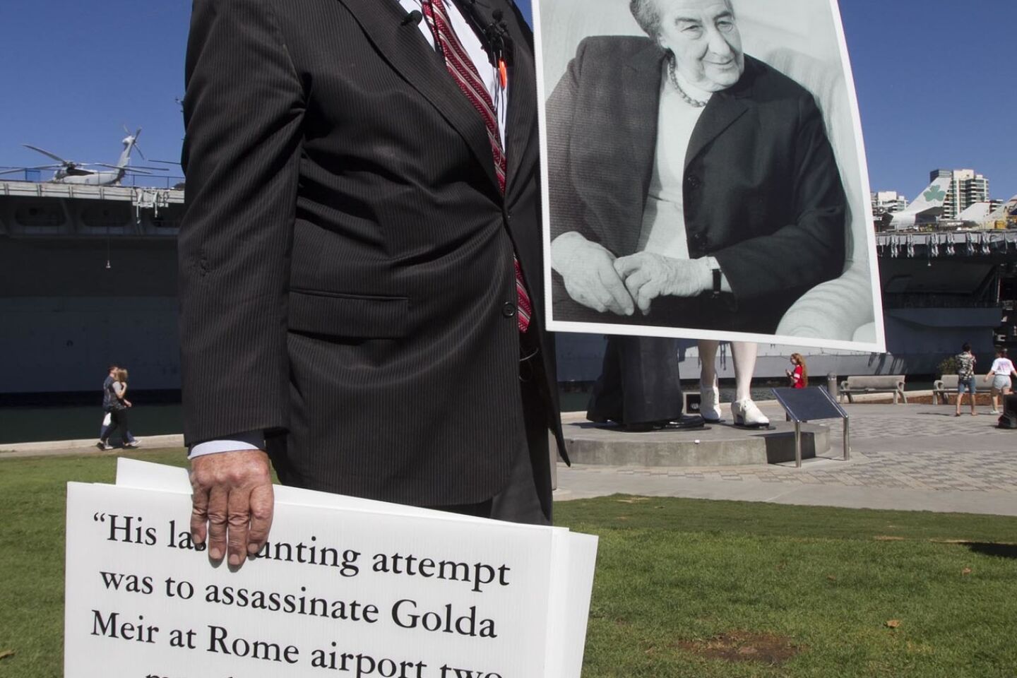 The late Israeli prime minister Golda Meir ordered a series of killings aimed at those responsible for the Munich Massacre. Ammar Campa-Najjar's grandfather was killed as part of the effort, known as Operation Wrath of God.