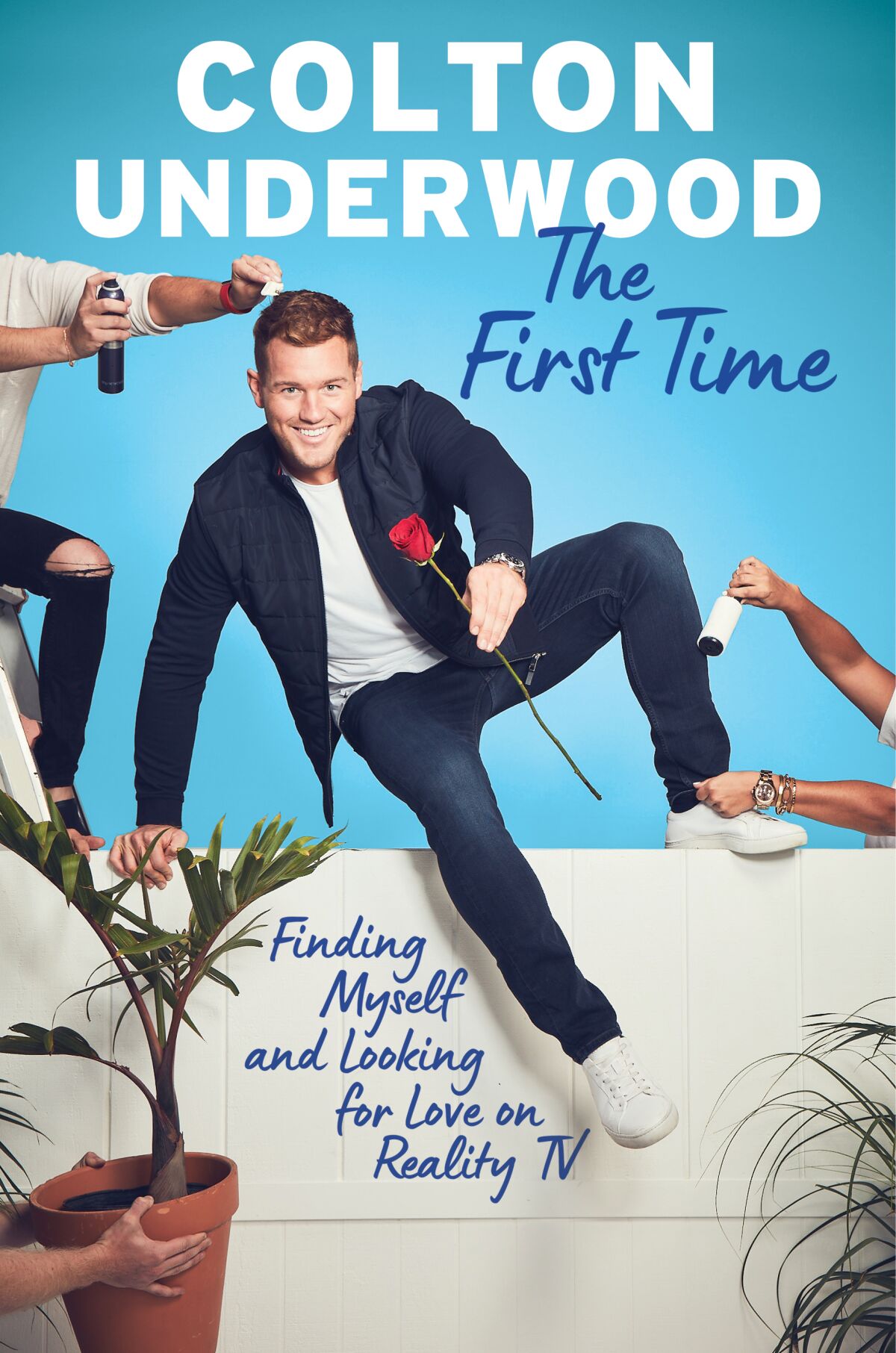 The cover of Colton Underwood's new memoir, "The First Time," out March 31.