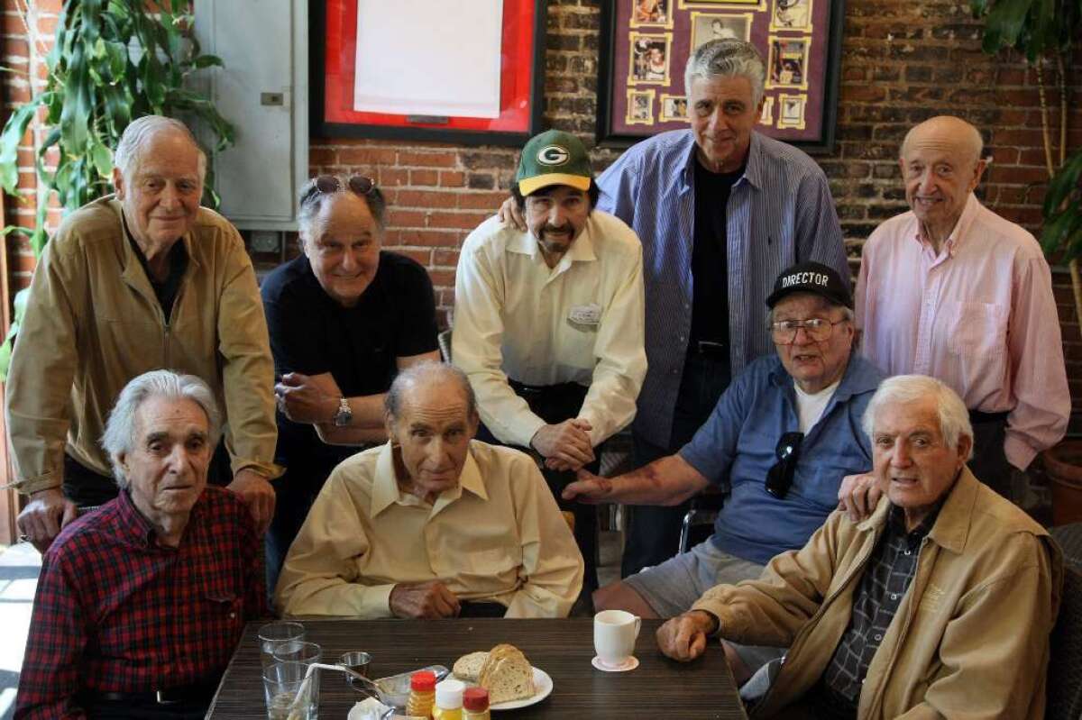 Donna Kanter's "Lunch," a documentary about the veteran writers and directors who meet for lunch every other Wednesday, will screen at the Los Angeles Jewish Film Festival
