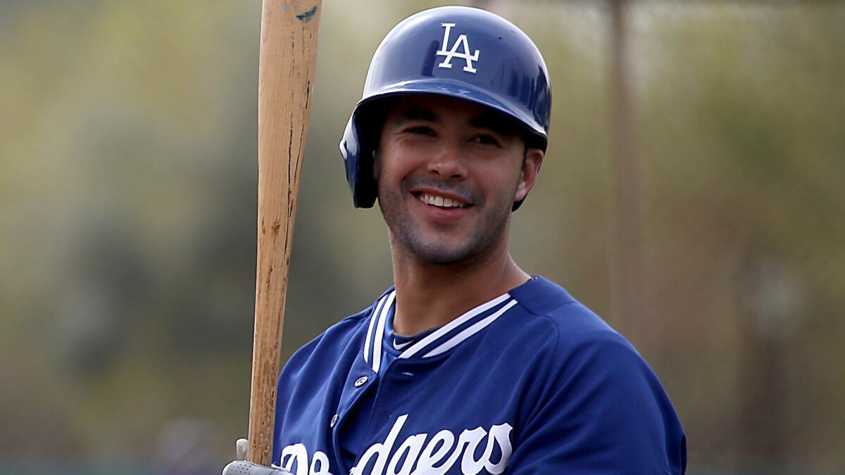 A visit from Andre Ethier of the Los Angeles Dodgers