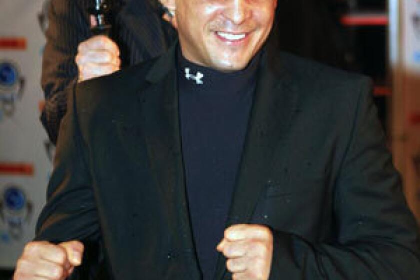 Hector "Macho" Camacho arrives for an event in Miami Beach in 2006.