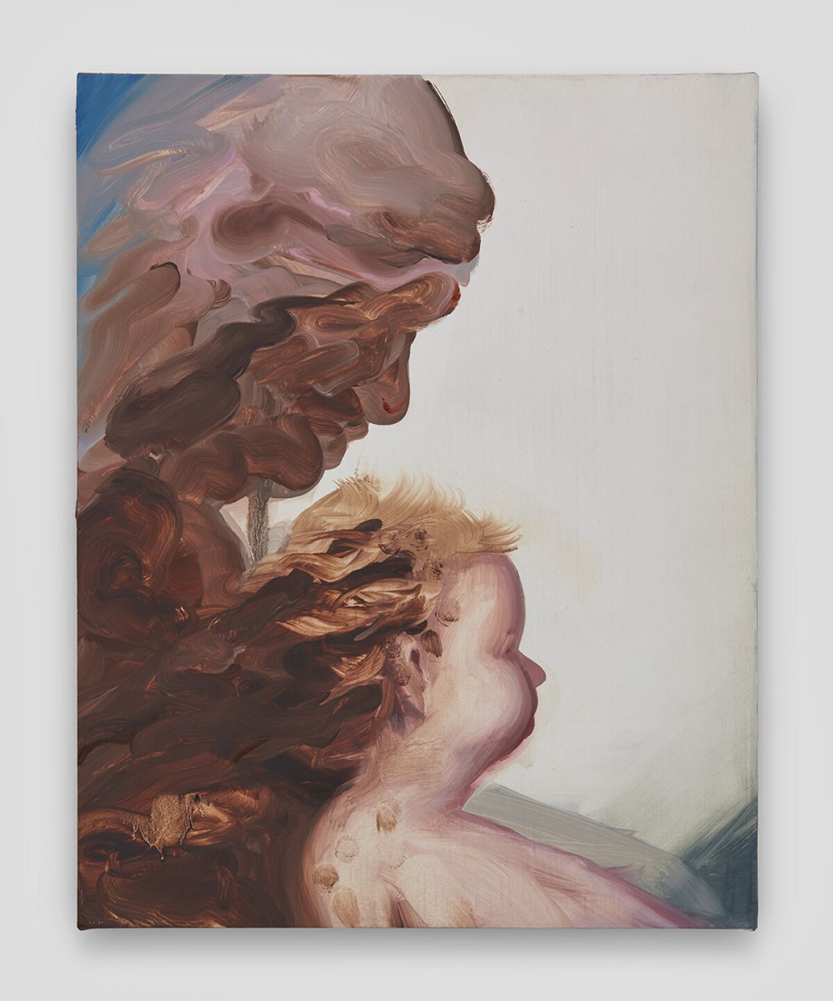 "At My Toilette #3," by Tala Madani, muddies the nature of historical Madonna paintings.