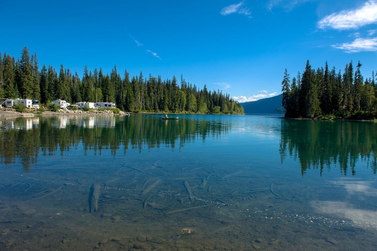 Meziadin Lake Provincial Park, off of Stewart-Cassiar Highway, British Columbia.