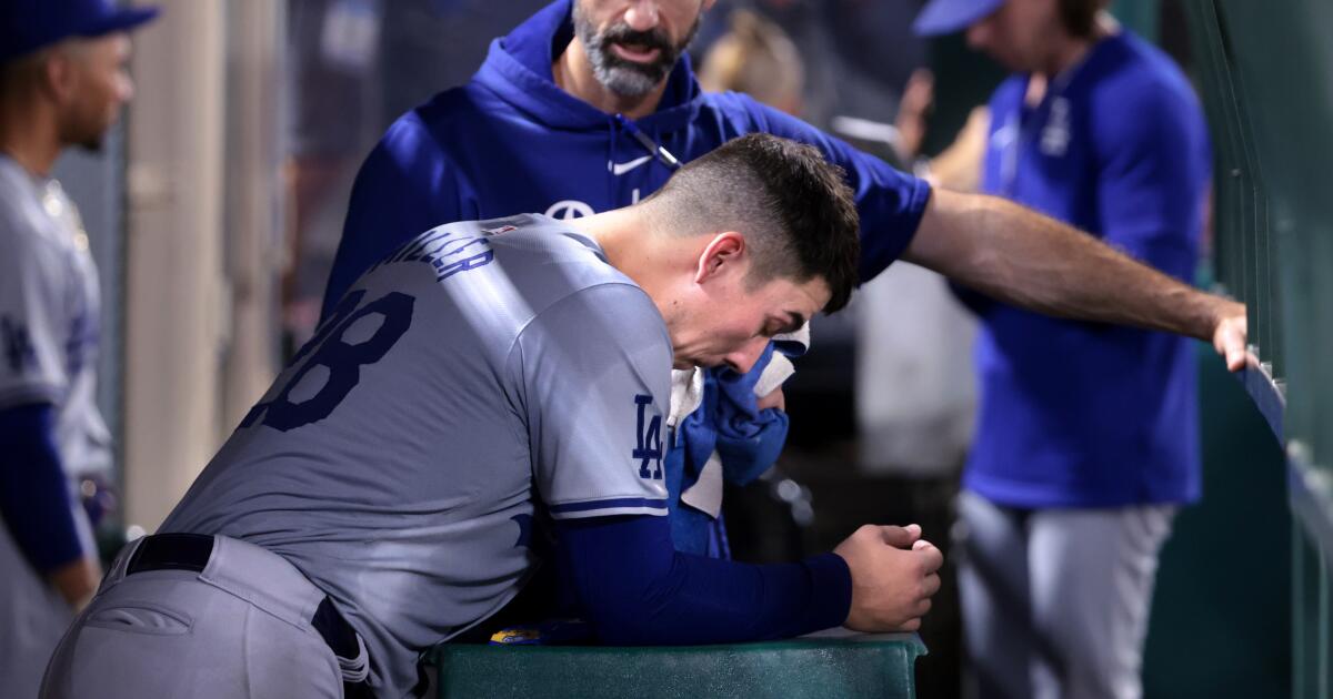 Bobby Miller is still not October ready as Dodgers are routed by Angels