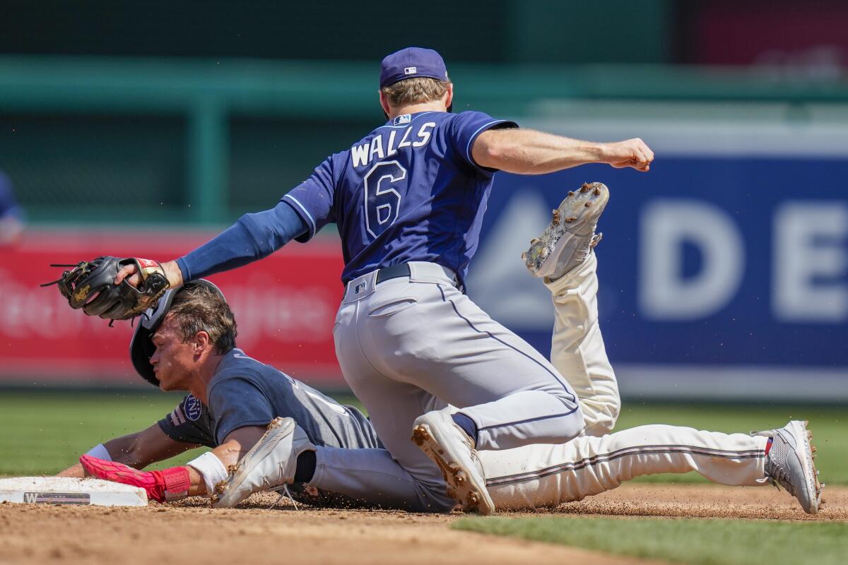 Washington Nationals' three-game win streak ends with 3-2 loss to