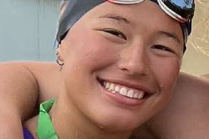 La Jolla High School swimmer Arielle Brotman