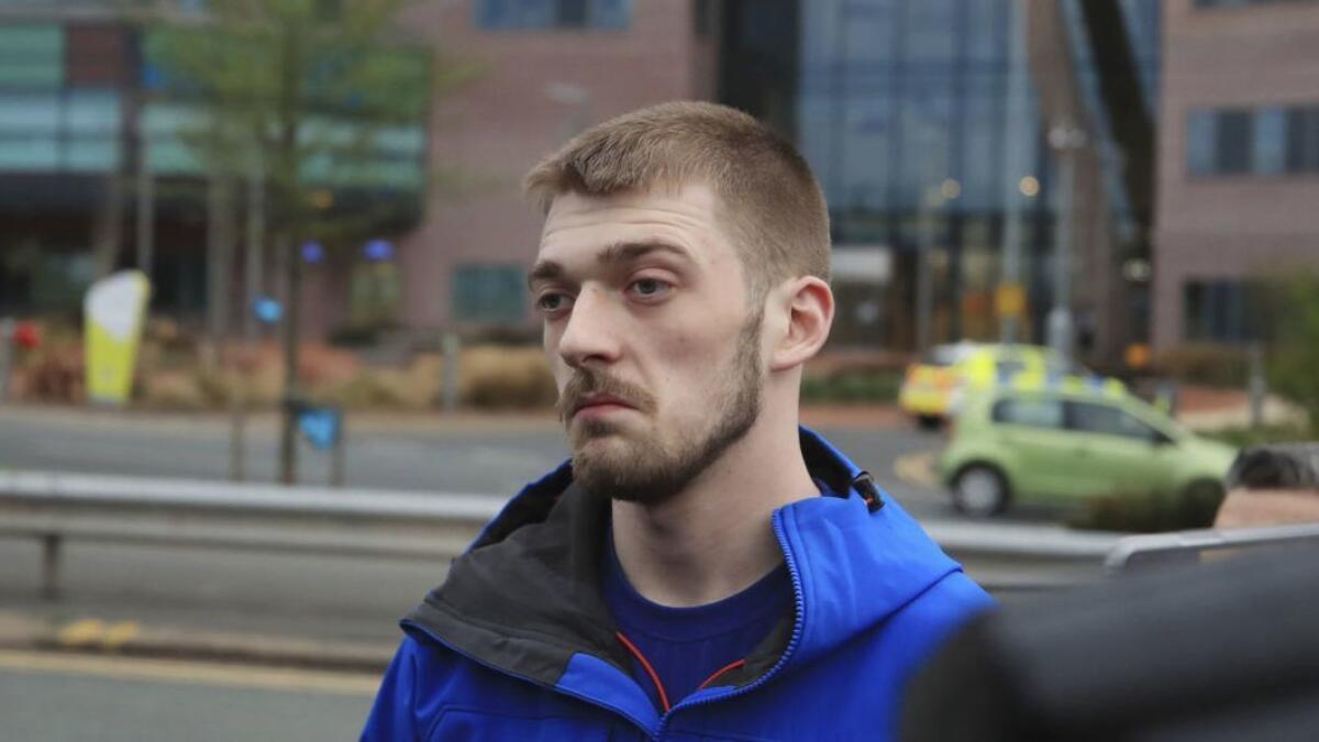 Tom Evans speaks to the media on April 24, 2018, outside Liverpool's Alder Hey Children's Hospital, where his 23-month-old son, Alfie, has been at the center of a legal fight over life-support treatment in England.