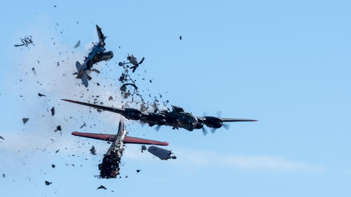 Investigation underway over midair crash at Dallas air show - The San Diego  Union-Tribune