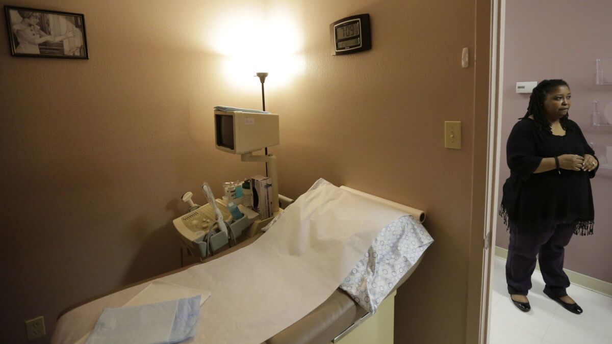 A procedure room at Whole Womans Health of San Antonio, which was subject to a state law requiring abortion facilities to meet standards more like those of hospitals.
