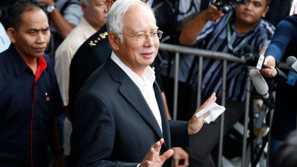 Former Malaysian Prime Minister Najib Razak is due to face trial this year in the 1MDB scandal.