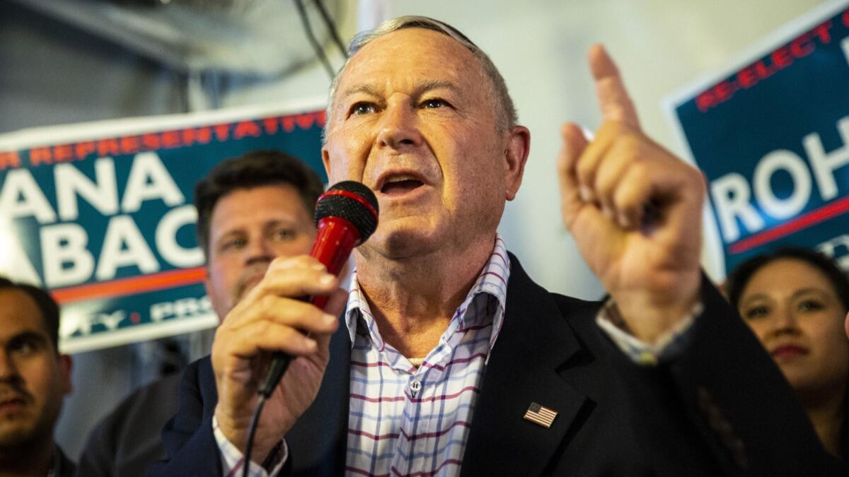 Rep. Dana Rohrabacher (R-Costa Mesa).