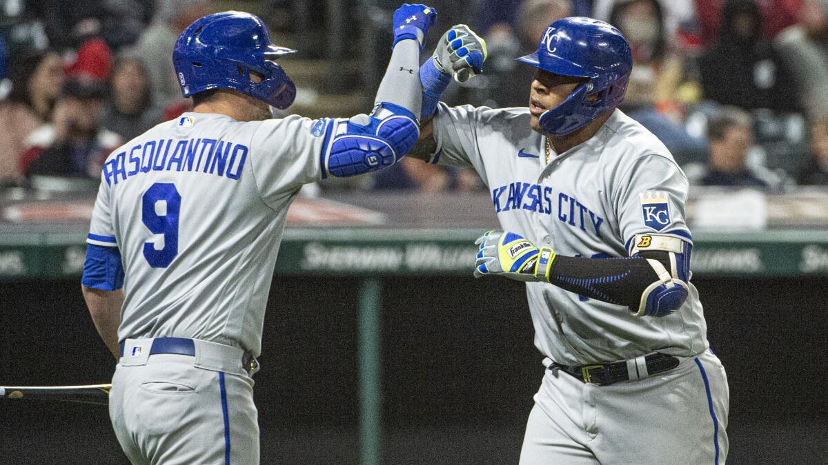 Solo home runs help Guardians defeat Royals