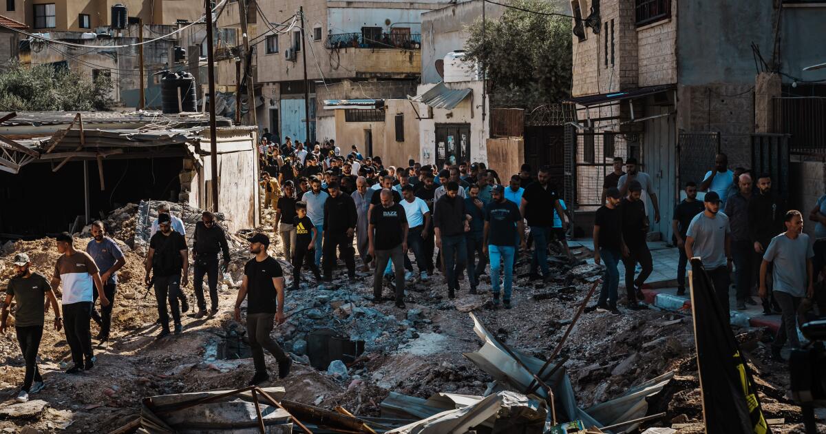 Palestinians rebuild in West Bank’s Jenin, watch Israel destroy it again