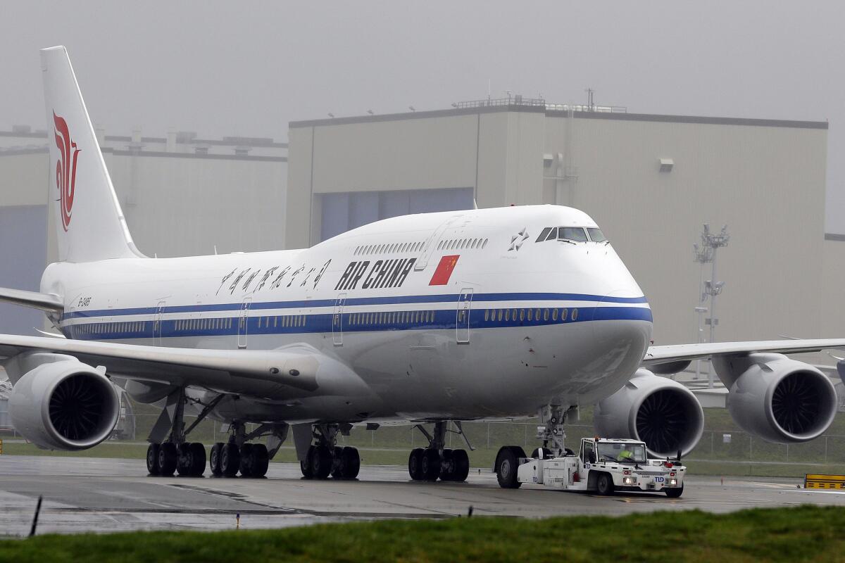 Air China plane