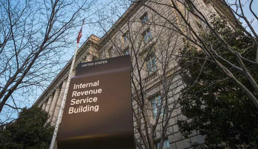 The IRS building in Washington, D.C.