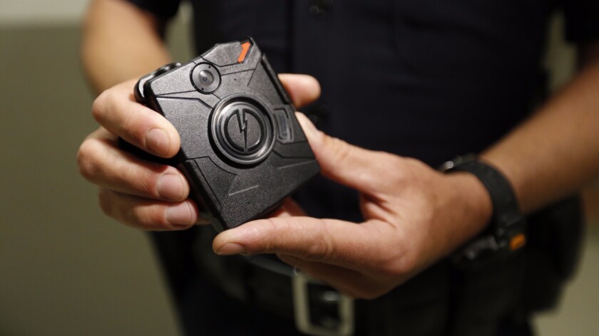 The Los Angeles Police Department is rolling out 7,000 body cameras to officers, making it the largest policy agency in the U.S. to use the technology on a widespread scale.