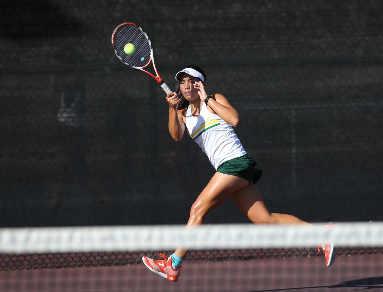 Photo Gallery: Edison vs. Laguna Beach in girls’ tennis