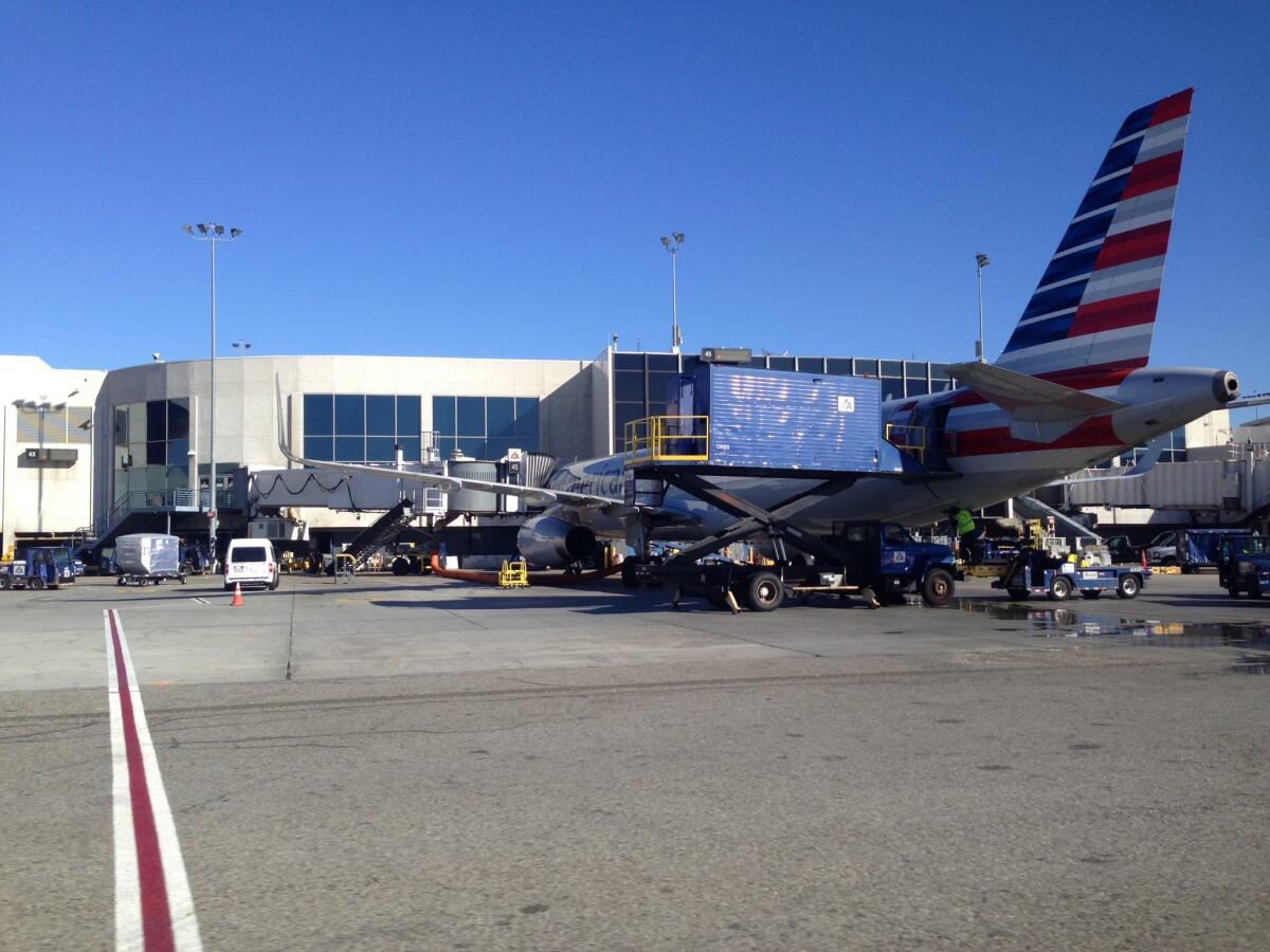 American Airlines moved the operations of US Airways to Terminal 6 at Los Angeles International Airport to make transfers between the carriers easier for passengers.