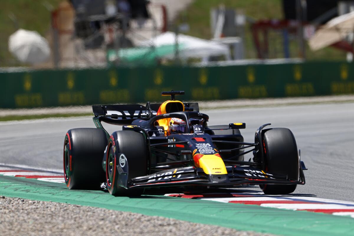 El piloto de Red Bull Max Verstappen 